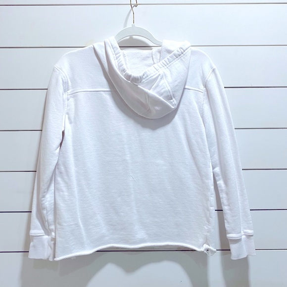 Closet Cleanout✨ Modern Canvas White Sweatshirt (Size S) - Picture 3 of 3